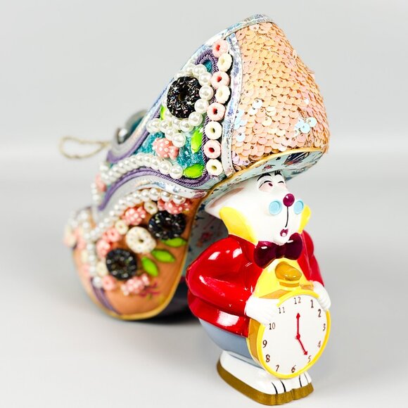 Irregular Choice I’m Late I’m Late Alice in Wonderland Heels – Size 38 - Picture 8 of 9